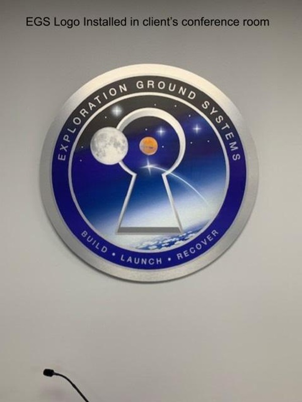 Custom Logo Fabrication - NASA Project
